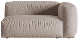 Modulinė sofa Micadoni Martina Structured, tamsaus smėlio spalva, dešininė, 160 x 106 cm x 75 cm