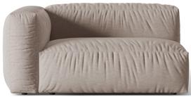 Modulinė sofa Micadoni Martina Structured, tamsaus smėlio spalva, kairinė, 160 x 106 cm x 75 cm
