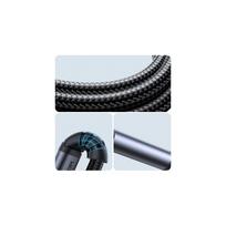 type c to type c laidas 2m - Joyroom SY-A07 USB-C to 3.5mm audio kabelis 1.2m juodas (Black) - 5 nuotrauka