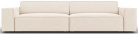 Sofa Micadoni Home Jodie 4 Seats Sofa, šviesiai ruda, 244 x 102 cm x 70 cm