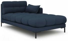 sezlongas - Sofa Micadoni Home Mamaia Chaise Longue, tamsiai mėlyna, dešininė, 185 x 105 cm x 75 cm - 1 nuotrauka