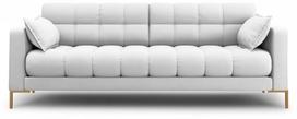 Sofa Micadoni Home Mamaia 3 Seats, šviesiai pilka, 177 x 92 cm x 75 cm