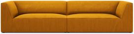 Sofa Micadoni Home Ruby, geltona, 302 x 93 cm x 69 cm