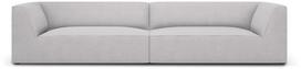 Sofa Micadoni Home Ruby, šviesiai pilka, 302 x 93 cm x 69 cm