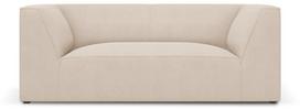 Sofa Micadoni Home Ruby, kreminė/smėlio, 174 x 92 cm x 69 cm