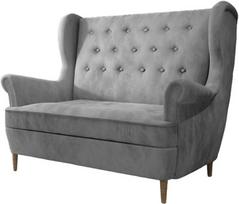Sofa Aros Monolith 84, pilka, 90 x 150 cm x 103 cm