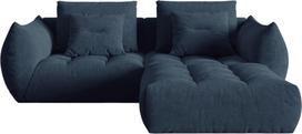 modulines sofos - Modulinė sofa Micadoni Home Bloom City77, mėlyna, 232 x 216 cm x 95 cm - 1 nuotrauka