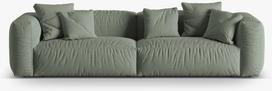 Modulinė sofa Micadoni Martina, šviesiai žalia, 320 x 106 cm x 75 cm