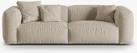 Modulinė sofa Micadoni Martina, šviesiai smėlinė, 240 x 106 cm x 75 cm