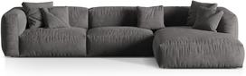 Modulinė sofa Micadoni Martina Vogue 15, pilka, dešininė, 332 x 176 cm x 75 cm