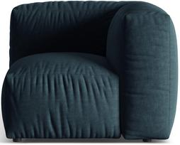 Modulinė sofa Micadoni Martina Boston, mėlyna, 100 x 100 cm x 75 cm