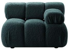 micadoni bellis - Modulinė sofa Micadoni Bellis, mėlyna, dešininė, 94 x 94 cm x 70 cm - 1 nuotrauka