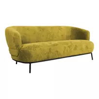 200 sofa - Sofa Home4you Gemala, geltona, 200 x 84 cm x 82 cm - 2 nuotrauka