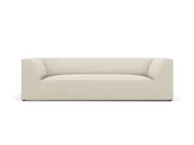 sofa micadoni home - Sofa Micadoni Home Ruby, šviesiai ruda, 232 x 92 cm x 69 cm - 2 nuotrauka