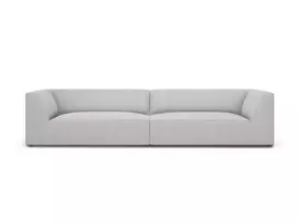 sofa micadoni home - Sofa Micadoni Home Ruby, šviesiai pilka, 302 x 93 cm x 69 cm - 2 nuotrauka