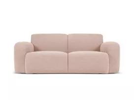 sofa 170 cm - Sofa Micadoni Home Molino, rožinė, 95 x 170 cm x 72 cm - 2 nuotrauka