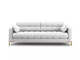 sofa micadoni home - Sofa Micadoni Home Mamaia 3 Seats, šviesiai pilka, 177 x 92 cm x 75 cm - 2 nuotrauka