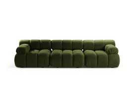 micadoni bellis - Modulinė sofa Micadoni Bellis, žalia, 282 x 94 cm x 70 cm - 2 nuotrauka