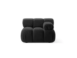 micadoni bellis - Modulinė sofa Micadoni Bellis, grafito, dešininė, 94 x 94 cm x 70 cm - 2 nuotrauka