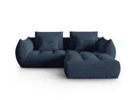 modulines sofos - Modulinė sofa Micadoni Home Bloom City77, mėlyna, 232 x 216 cm x 95 cm - 2 nuotrauka