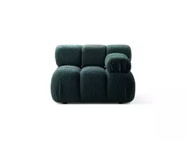 micadoni bellis - Modulinė sofa Micadoni Bellis, mėlyna, dešininė, 94 x 94 cm x 70 cm - 2 nuotrauka
