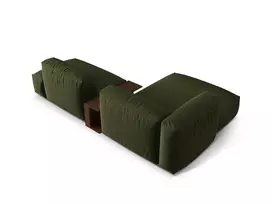 sofa micadoni martina - Modulinė sofa Micadoni Martina, žalia, kairinė, 292 x 176 cm x 75 cm - 2 nuotrauka