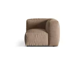 sofa micadoni martina - Modulinė sofa Micadoni Martina Vogue 3, tamsaus smėlio spalva, 100 x 100 cm x 75 cm - 2 nuotrauka