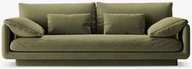 Sofa Micadoni Torino, žalia, 220 x 103 cm x 83 cm