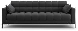 Sofa Micadoni Home Mamaia 3 Seats, tamsiai pilka, 177 x 92 cm x 75 cm