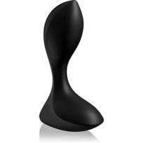 analiniai vibratoriai - Satisfyer Backdoor Lover - vibracinis analinis kištukas Juodas (Black) - 2 nuotrauka