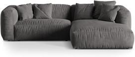 Modulinė sofa Micadoni Martina Vogue 15, pilka, dešininė, 283 x 176 cm x 75 cm