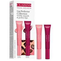 clarins lip perfector - Clarins Lip Perfector Duo 01 Rose Shimmer + 08 Plum Shimmer 24 ml - 2 nuotrauka