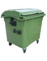 zaliasios atliekos - Europlast Austria Konteineris komunalinėms atliekoms, žalias (Green), 1100 l - 1 nuotrauka