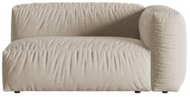 Modulinė sofa Micadoni Martina Structured, šviesiai smėlinė, dešininė, 160 x 106 cm x 75 cm
