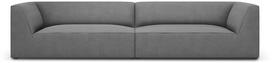 Sofa Micadoni Home Ruby, pilka, 302 x 93 cm x 69 cm