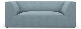 Sofa Micadoni Home Ruby, žydra, 174 x 92 cm x 69 cm