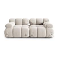 micadoni bellis - Modulinė sofa Micadoni Home Bellis 2 Seats, smėlio, 188 x 94 cm x 63 cm - 1 nuotrauka