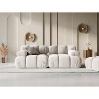 micadoni bellis - Modulinė sofa Micadoni Home Bellis 2 Seats, smėlio, 188 x 94 cm x 63 cm - 8 nuotrauka