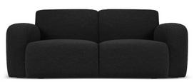 Sofa Micadoni Home Molino, juoda, 95 x 170 cm x 72 cm