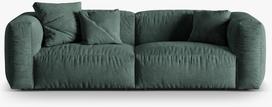 Modulinė sofa Micadoni Martina, tamsi turkio, 240 x 106 cm x 75 cm