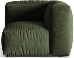 Modulinė sofa Micadoni Martina Vogue 11, žalia, 100 x 100 cm x 75 cm