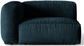 Modulinė sofa Micadoni Martina Vogue 13, tamsiai mėlyna, kairinė, 121 x 106 cm x 75 cm