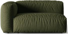 Modulinė sofa Micadoni Martina Structured, žalia, kairinė, 160 x 106 cm x 75 cm