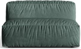 Modulinė sofa Micadoni Martina Vogue 12, tamsiai žalia, 132 x 106 cm x 75 cm