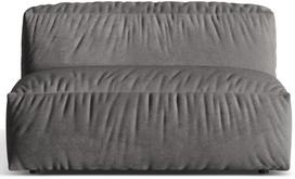 Modulinė sofa Micadoni Martina Vogue 15, pilka, 132 x 106 cm x 75 cm