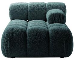 Modulinė sofa Micadoni Bellis, turkio, dešininė, 155 x 94 cm x 70 cm