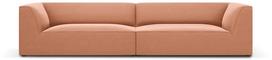 Sofa Micadoni Home Ruby Velvet, rožinė, 302 x 93 cm x 69 cm