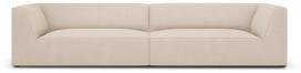 Sofa Micadoni Home Ruby, kreminė/smėlio, 302 x 93 cm x 69 cm