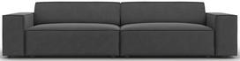 Sofa Micadoni Home Jodie 4 Seats Sofa, tamsiai pilka, 244 x 102 cm x 70 cm