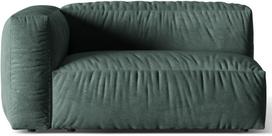 Modulinė sofa Micadoni Martina Velvet, tamsiai žalia, kairinė, 160 x 106 cm x 75 cm